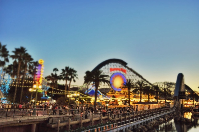'Street life' on Paradise Pier, Disney's California Adventure
